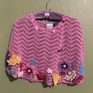 Beaded poncho